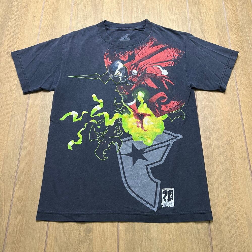 Vintage‎ Famous Stars and Straps x Spawn 20th Anniversary t-shirt Men Small Y2K